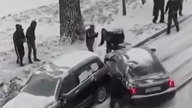 Superman złapany na kamerze. Unikalne wideo z Rosji