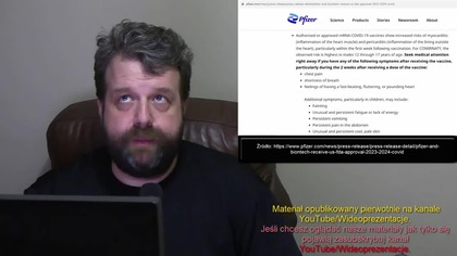Pfizer Się Przyznał w Oficjalnym Dokumencie! - Analiza Ator Medycyna