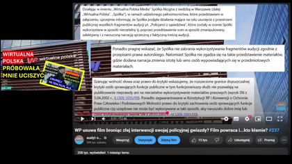 Policyjni blogerzy wzięli w obronę skandaliczne zachowanie funkcjonariusza z Jeleniej Góry #246