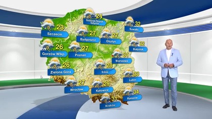 Prognoza pogody na TVN Meteo (11. 07. 2024)