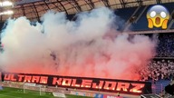 tak KIBICE Lecha Poznań PRZYWITALI EUROPĘ  #shorts