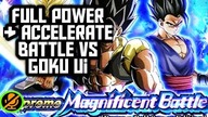 FULL POWER & ACCELERATE BATTLE CATEGORY SUPREME MAGNIFICENT BATTLE GOKU UI DBZ DOKKAN BATTLE