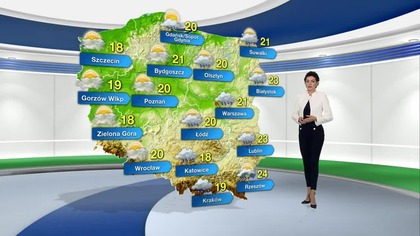 Prognoza pogody na TVN Meteo (23. 09. 2023)