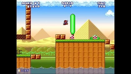 Mario Forever Wonderful Worlds 0.5 World 3-4 AhirukuTchi