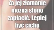 Za jej złamanie można słono zapłacić.  Lepiej być cicho