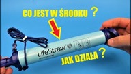 Filtrująca Słomka Do Wody I EKSPERYMENT