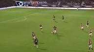 Premier League sezon 2009/2010 WHU 0-2 Man Utd Gibson