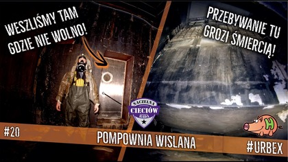 Pewnego dnia, zwiedzaliśmy kanały i zupełnie przypadkiem trafiliśmy na miejsce, gdzie wchodzić nie wolno! My już byliśmy. Wy nie musicie, za to możecie bezpiecznie obejrzeć ten film ;)
 
Jeśli film Ci się spodobał, zostaw nam łapkę w górę - będzie nam miło 
Zachęcamy do subskrybowania kanału, aby nie przegapić kolejnych filmów 

Huragan-Tucznik nie jest tylko na YouTube:
Zostaw lajka Fanpage: https://www.facebook.com/HurricanePorker
Zajrzyj na bloga: https://huragantucznik.blogspot.com/
Odwiedź Huraganowy Instagram: https://www.instagram.com/huragan_tucznik

Chcemy się rozwijać, jeśli chcesz, możesz nas wesprzeć finansowo niewielką kwotą od serca na zbiórce, która znajduje się tutaj: 
https://paypal.me/HuraganTucznik?country.xPL&locale.xpl_PL

Wszelkie zgromadzone środki na koncie PayPal posłużą między innymi na zakup:
Lampy/latarki
Akumulatorów
Aparatu/kamery