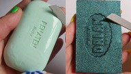 Soap Carving ASMR Relaxing Sounds no talking Satisfying ASMR Video #carvingsoap #acmp #