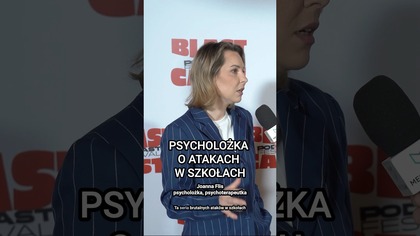 Psycholożka o atakach w szkołach.  Jak pomóc młodym?