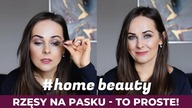 Jak samodzielnie przykleić rzęsy na pasku?