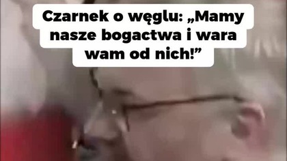 Węgiel vs.  Zielony Ład! Gorące słowa Czarnka o zasobach.