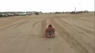 Holowanie na plaży