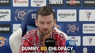 Gasparik: Jesteśmy smutni, ale byłem dumny z chłopaków