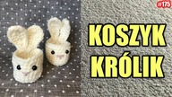Jak zrobić koszyczek - królik #diy #crochet #wielkanoc #amigurumi #tutorial #handmade #yt #175
