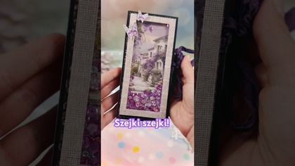 Szejki szejki! Fioletowy czekoladownik z szejkerem! Tak działa Tosia nocą ;)