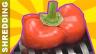 Shredding Vegetables - Making Vegetables Salad