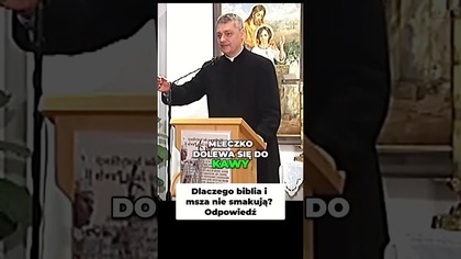 Dlaczego Biblia i Msza Nie Smakują Odpowiedź! ks Piotr Pawlukiewicz