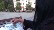 4. 09. 2022 Hanna Korecka artysta malarz, walczy o swoje mieszkanie i pracownię