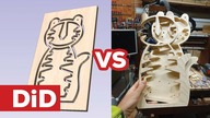 999.  Praca CNC w drewnie - projekt vs rzeczywistość