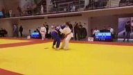 II miejsce! Na Turnieju Judo w Bielsku Białej.  Walka o wyjście z grupy nr 1/4