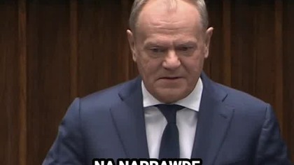 Tusk o zondacrypto.  Zasługuje na bardzo mocny film kryminalny #shorts