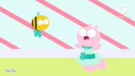 Elodie The Worm and the Bee with the Clever Bow Animation