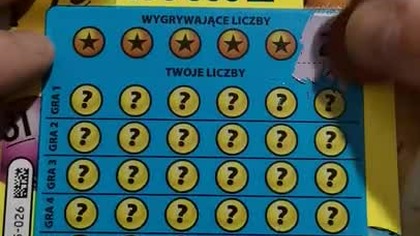 Zdrapki DUŻY LOTEK WYGRAJ 150000 zł #shorts