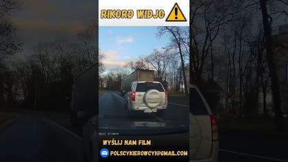 Agresywny wyjazd tira #polscykierowcy #policja #polska #shorts #polskiedrogi