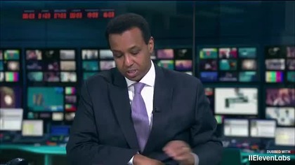 ITV (UK) - Zakończenie ITV News (31. 12. 2020/01. 01. 2021) - test ElevenLabs AI Dubbing