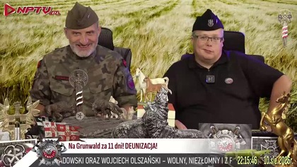NA GRUNWALD! DEUNIZACJA Pon.  10. 8. 2026r.  W.  Olszański, M.  Osadowski Kamraci NPTV.pl RODACY KAMRACI.