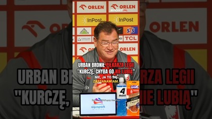 Urban bronił PIŁKARZA LEGII.   Kurcze, chyba go nie lubią