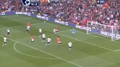 Premier League sezon 2008/2009 Man Utd 5-2 Tottenham Berbatov