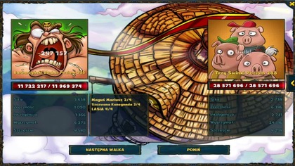 Shakes & Fidget Wierza Poziom 45/100 Trzy Świnki