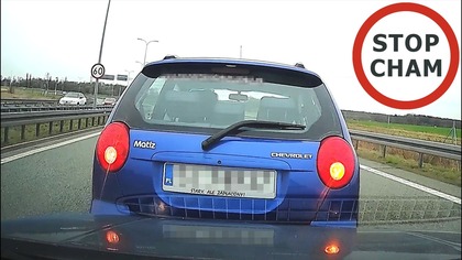 Zepchnął auto z drogi - pomoc na drodze #2210 Wasze Filmy