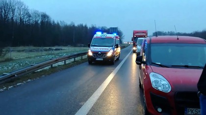 Polski "korytarz ratunkowy" na A4.