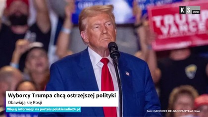 Znaczna większość wyborców Donalda Trumpa oczekuje twardszej polityki wobec Rosji - wynika z najnowszego sondażu The Vandenberg Coalition i TargetPoint. Ponad 87 proc. ankietowanych uznaje Rosję za bezpośrednie zagrożenie dla bezpieczeństwa USA i popiera strategię pokoju przez siłę, domagając się, by Moskwa zapłaciła za swoją agresję.

Więcej: https://polskieradio24.pl/artykul/3560748,wyborcy-trumpa-chca-ostrzejszej-polityki-obawiaja-sie-rosji
-------------------------------------
Oglądaj serwis informacyjny codziennie w KS Info.
Więcej informacji na portalu: https://polskieradio24.pl

WSZYSTKIE PRAWA ZASTRZEŻONE