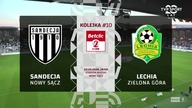 Sandecja Nowy Sącz vs Lechia Zielona Góra 10.  Kolejka