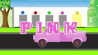 Learn colors with speeding trucks singing Wheels on the bus JustBaby