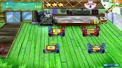 SpongeBob SquarePants Diner Dash - przewodnik po grze HD (Poziomy 1. 1-1. 5)