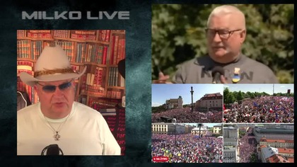 Polska maszeruje... ludzie nie mieścili się na ulicach.  Ostre słowa PIS.  Człowiek sukcesu tysiąclecia