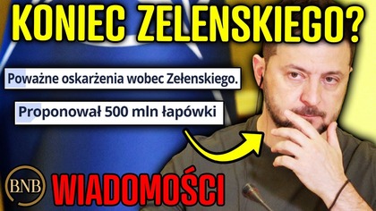 Z Ostatniej Chwili! Zelensky OSKARŻONY o Zdradę Stanu