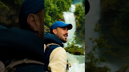 Solo Travel - Swiss - Giessbach Waterfall