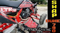 SWAP! Suzuki LTR / KTM DUKE 790 / Made by Mechanic ATV / Ori ATV Riders / #swap DUKE 790
