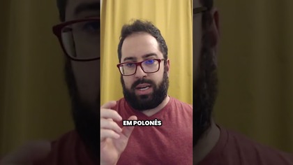 Polonês não tem de nem do  tem declinação #shorts