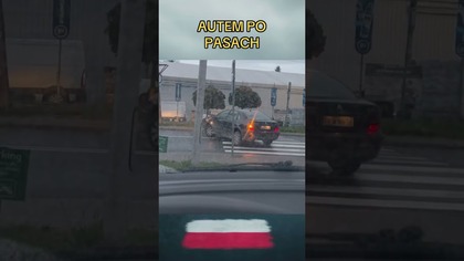 Auto po pasach?! Dozwolone czy mandat?  #prawo #kierowcy #shorts