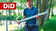 1068.  Domek nad stawem - wkręcane podstawy pod słupy