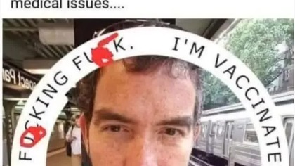 Samuel Munoz wulgarnie odnosił się do niezaszczepionych, już go Z nami nie ma