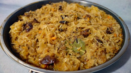 Wigilijna Kapusta z Grzybami  Klasyczna, Aromatyczna i Zawsze Udana!