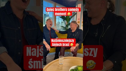 Golec brothers comedy moment#funny #laugh #contagiouslaugh #śmiech #viral# trynottolaugh #brothers